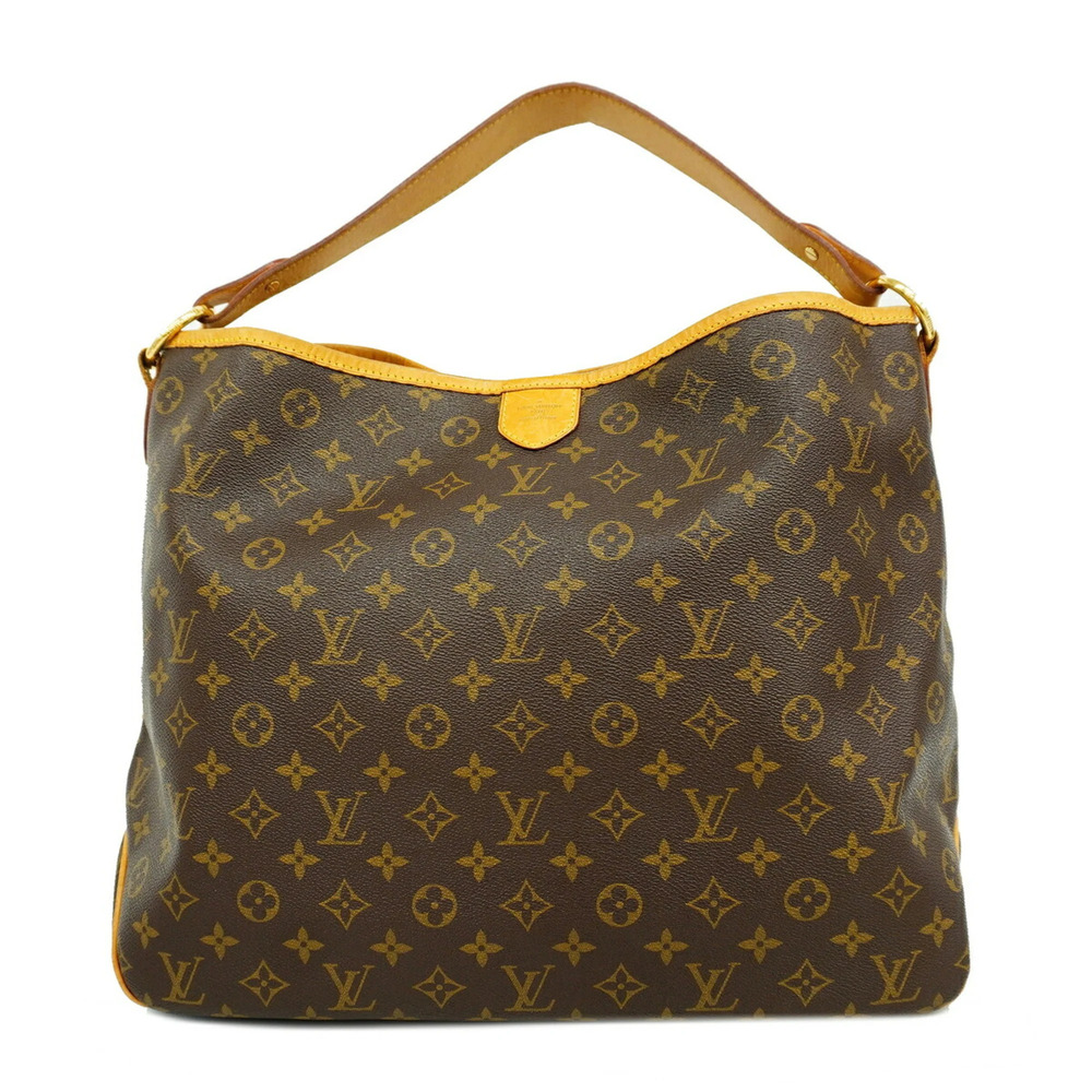 Louis Vuitton Monogram Delightful MM Shoulder Bag M40353 Brown Women's OP028724